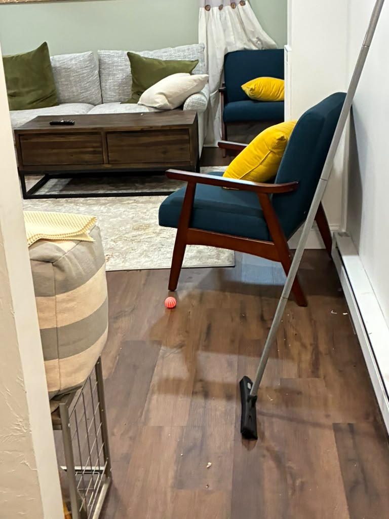 Every corner reached, chair by chair